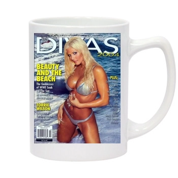 Torrie Wilson 14oz White Statesman Mug