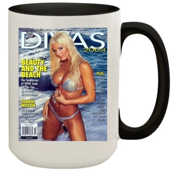 Torrie Wilson 15oz Colored Inner & Handle Mug