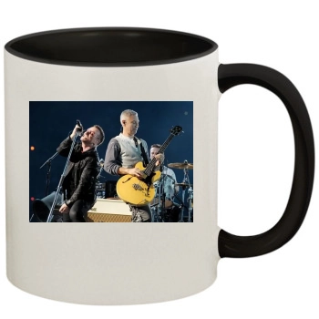 U2 11oz Colored Inner & Handle Mug