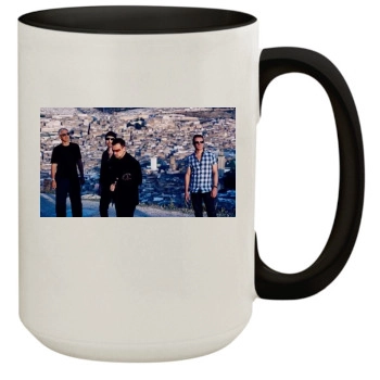 U2 15oz Colored Inner & Handle Mug