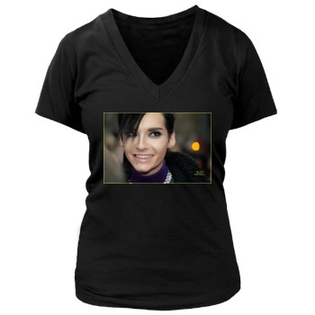 Bill Kaulitz Women's Deep V-Neck TShirt