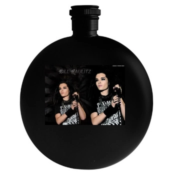 Bill Kaulitz Round Flask