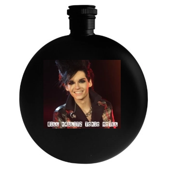 Bill Kaulitz Round Flask