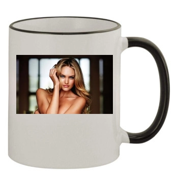 Candice Swanepoel 11oz Colored Rim & Handle Mug