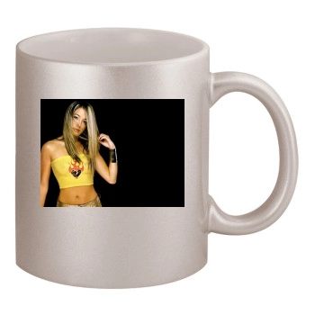 Cat Deeley 11oz Metallic Silver Mug