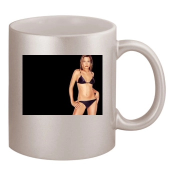 Cat Deeley 11oz Metallic Silver Mug