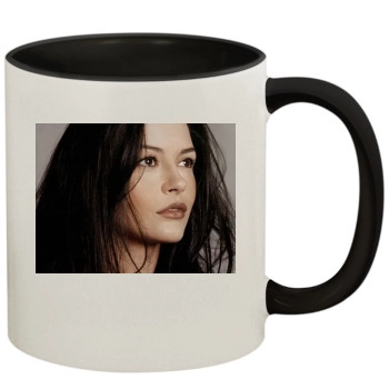 Catherine Zeta-Jones 11oz Colored Inner & Handle Mug