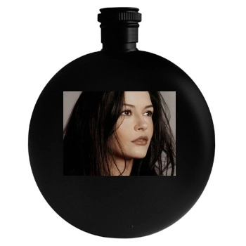 Catherine Zeta-Jones Round Flask