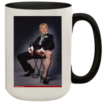 Ellen DeGeneres 15oz Colored Inner & Handle Mug