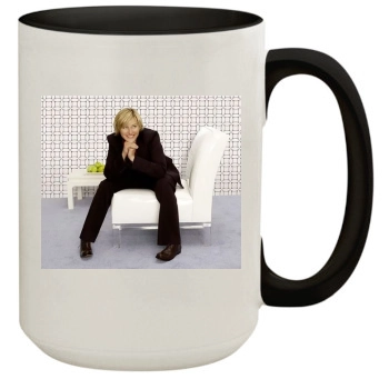 Ellen DeGeneres 15oz Colored Inner & Handle Mug