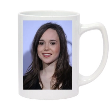 Ellen Page 14oz White Statesman Mug