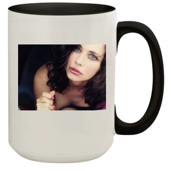 Emmanuelle Beart 15oz Colored Inner & Handle Mug