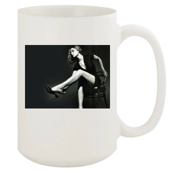 Emmanuelle Beart 15oz White Mug