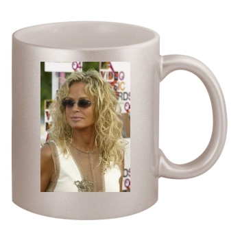 Farrah Fawcett 11oz Metallic Silver Mug