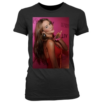 Rosie Huntington-Whiteley Women's Junior Cut Crewneck T-Shirt