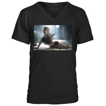 Rosie Huntington-Whiteley Men's V-Neck T-Shirt