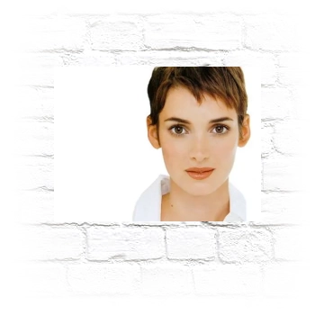 Winona Ryder Metal Wall Art