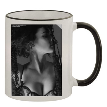 Winona Ryder 11oz Colored Rim & Handle Mug