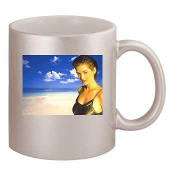 Winona Ryder 11oz Metallic Silver Mug