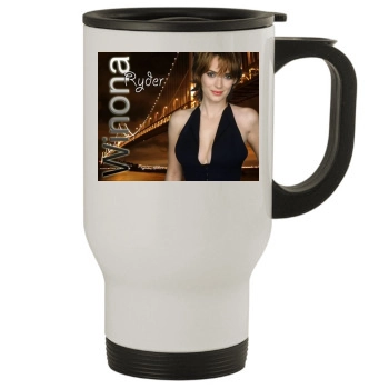 Winona Ryder Stainless Steel Travel Mug