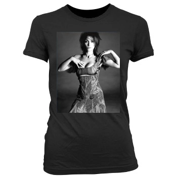 Winona Ryder Women's Junior Cut Crewneck T-Shirt