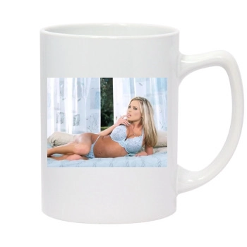 Briana Banks 14oz White Statesman Mug