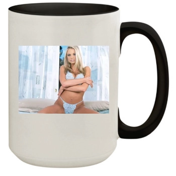 Briana Banks 15oz Colored Inner & Handle Mug