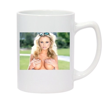 Briana Banks 14oz White Statesman Mug