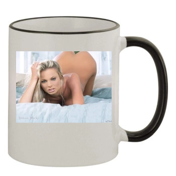 Briana Banks 11oz Colored Rim & Handle Mug