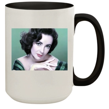 Elizabeth Taylor 15oz Colored Inner & Handle Mug