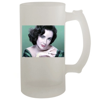 Elizabeth Taylor 16oz Frosted Beer Stein