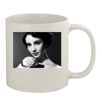 Elizabeth Taylor 11oz White Mug