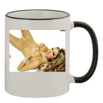 Jodie Marsh 11oz Colored Rim & Handle Mug