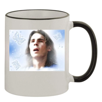 Rafael Nadal 11oz Colored Rim & Handle Mug