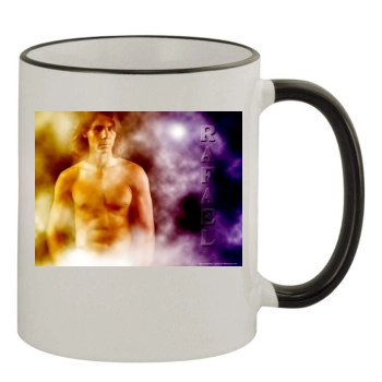 Rafael Nadal 11oz Colored Rim & Handle Mug