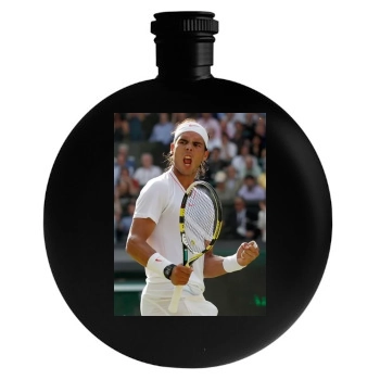 Rafael Nadal Round Flask