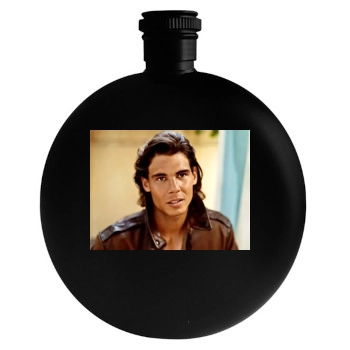 Rafael Nadal Round Flask