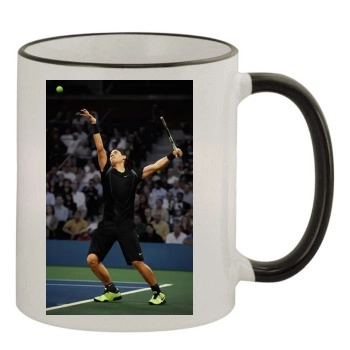 Rafael Nadal 11oz Colored Rim & Handle Mug