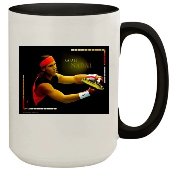 Rafael Nadal 15oz Colored Inner & Handle Mug