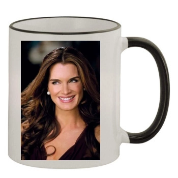 Brooke Shields 11oz Colored Rim & Handle Mug