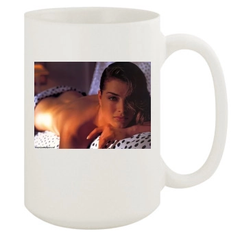 Brooke Shields 15oz White Mug