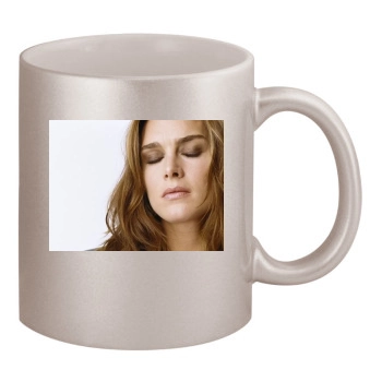 Brooke Shields 11oz Metallic Silver Mug