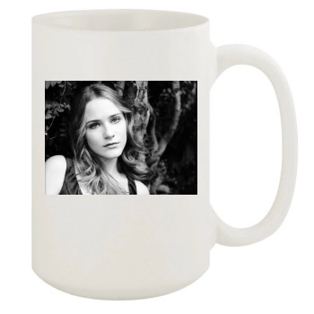 Evan Rachel Wood 15oz White Mug