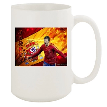 Fernando Torres 15oz White Mug