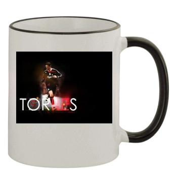 Fernando Torres 11oz Colored Rim & Handle Mug