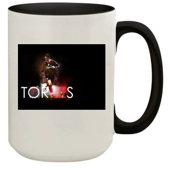 Fernando Torres 15oz Colored Inner & Handle Mug