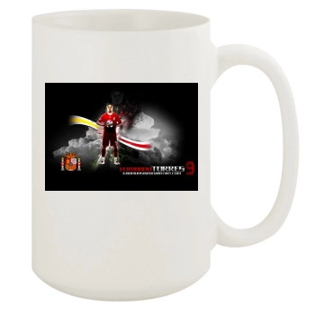 Fernando Torres 15oz White Mug