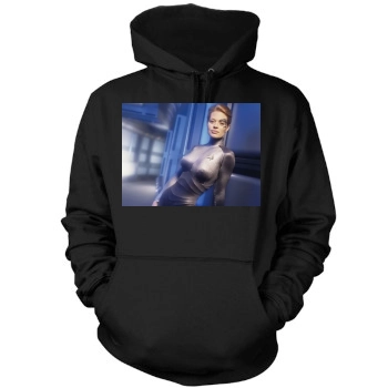 Jeri Ryan Mens Pullover Hoodie Sweatshirt