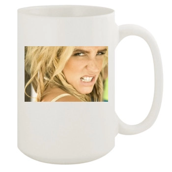 Kesha 15oz White Mug