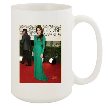 Angelina Jolie 15oz White Mug